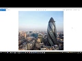 Построение небоскреба Мэри Экс в Лондоне архитектора Нормана Фостера (ArchiCAD 23)