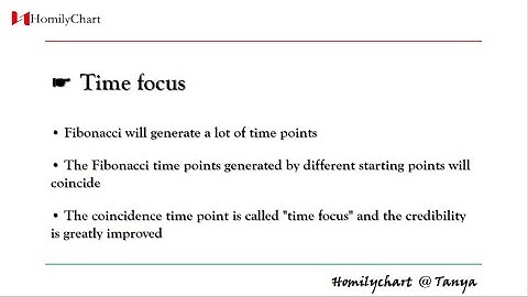 Homily Chart(English) Learning Other Theories #2 Time Focus #TechnicalAnalysis8