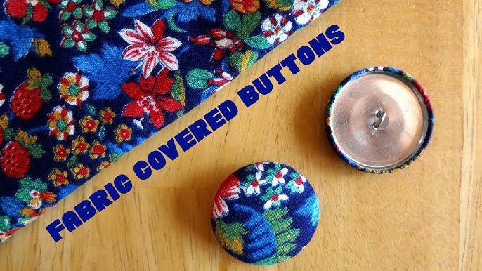 DIY Fancy buttons, how to make fancy button, easy way to make button