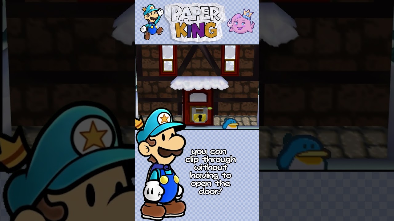 SKIP the Frozen Lake in Paper Mario #nintendo #n64 #funfacts