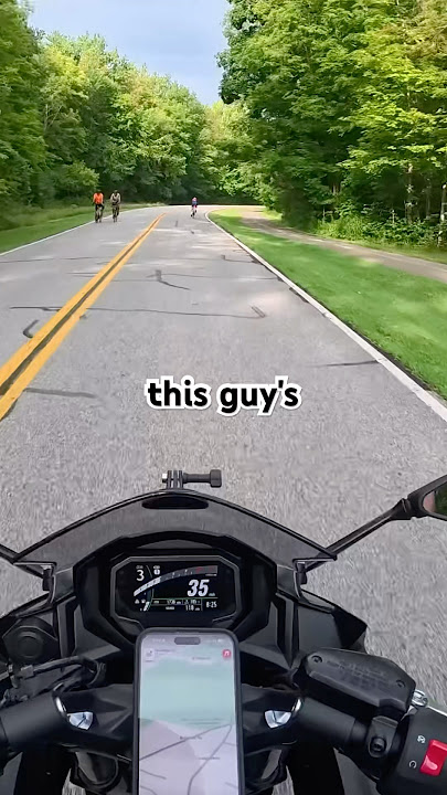 Can bicycles get speeding tickets? #ninja650 #kawasaki #bikelife #motorcycle #yamaha #honda