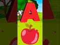 Phonics Song with TWO Words - A For Apple - ABC Alphabet Songs with Sounds for Children #shortsfeed