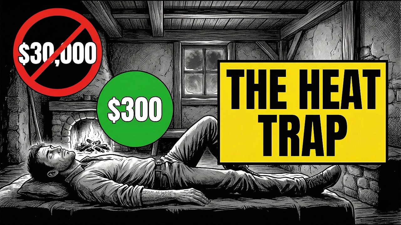 The $300 Homestead Heater That Beats Your $30,000 Furnace (Science Explained)