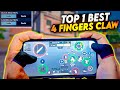 Get best 4 finger claw control setting in bgmi  the best 4 finger claw layout in bgmi