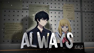 AMV Typography Always - After Effects