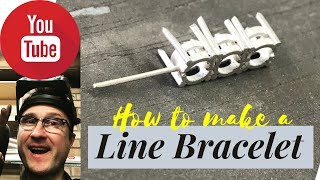 How to Make a Line Bracelet (Jewellery Works) Full Video Tutorial