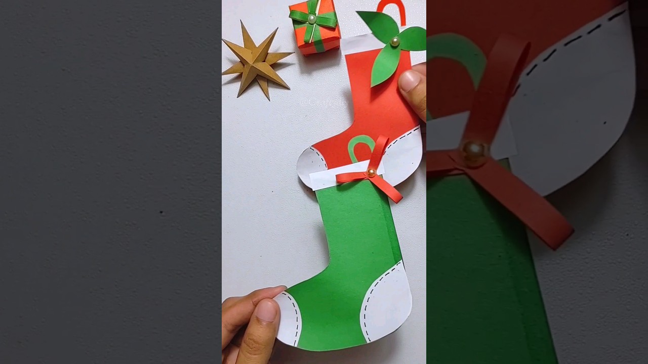 DIY santa socks | easy craft | 