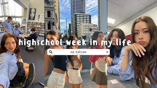 nz high school week in my life: going out, parties, studying (not)