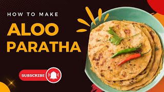 ALOO PARATHA RECIPE ???| Aloo porotha flatbread |COOKING TECH WITH B