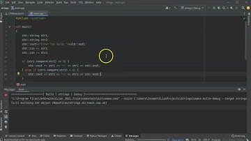 Comparing Strings in C++