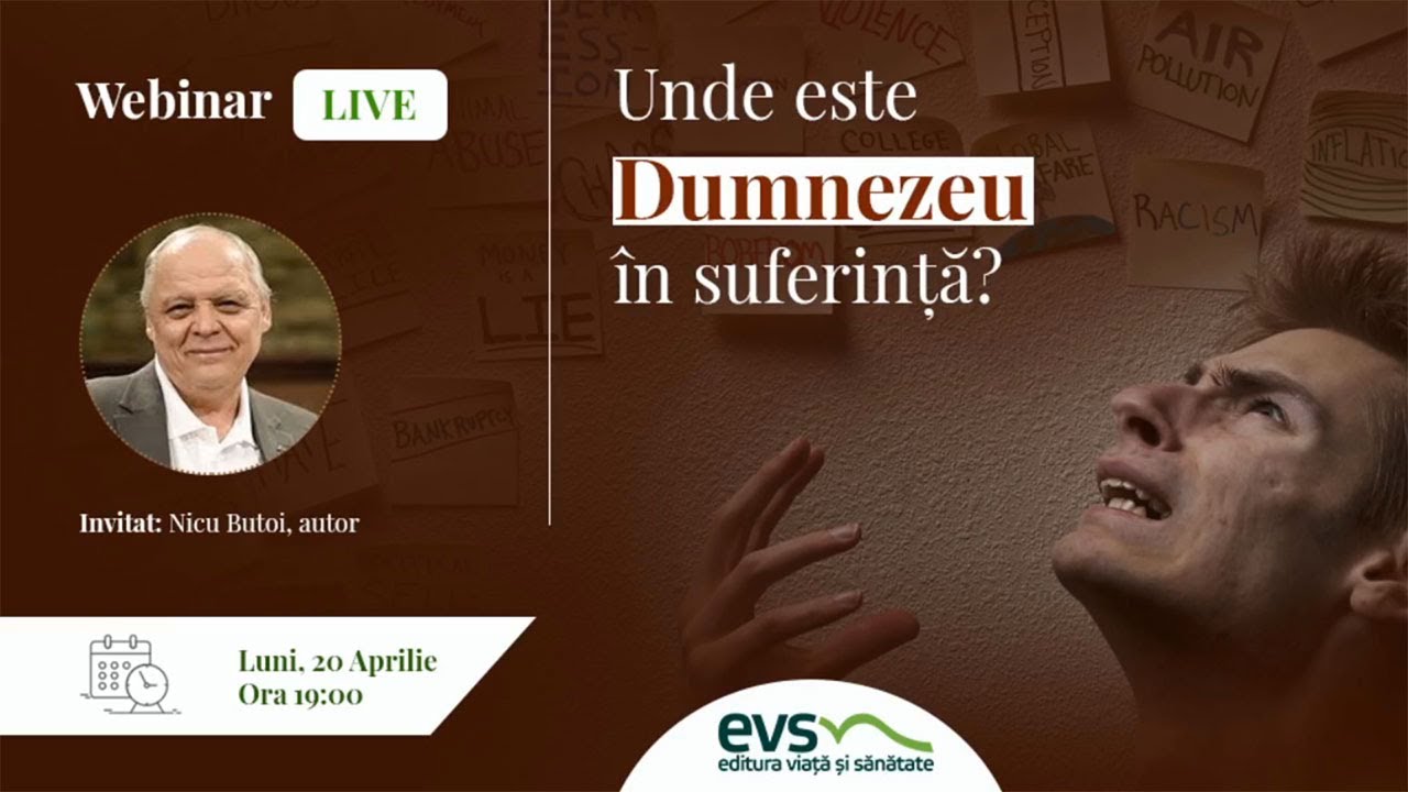 Nicu Butoi - Unde este Dumnezeu în suferință? | 20 aprilie, 2020