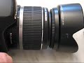 AF speed and sound for 5 different lenses