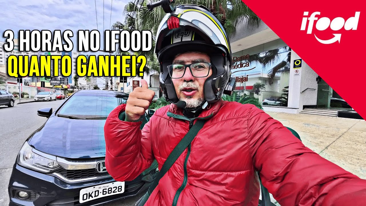 3 Horas no iFood — Será que Vale a Pena Quanto Ganhei!
