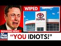 Elon Completely Loses It After Toyota ANNOUNCED A New Energy Car BETTER Than Tesla!