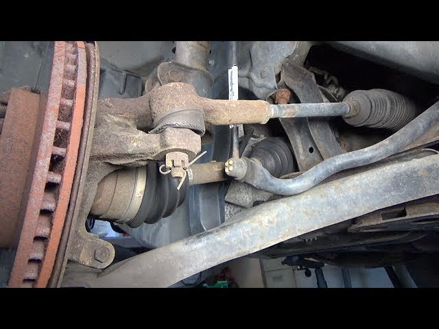 Outer tie rod end replacement (2001-2012 Ford Escape) - YouTube