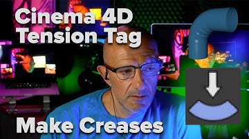 Procedural Creases Using the Tension Tag