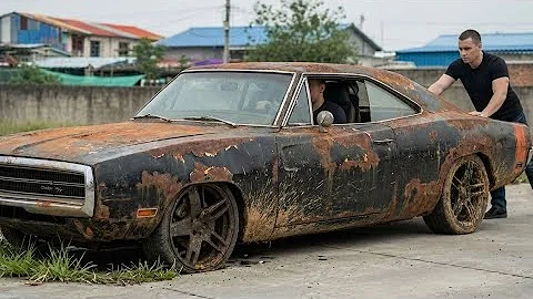 ASMR Car Restoration Full Restoration Of a Dodge Charger R/T 2026 from total disrepair looking new