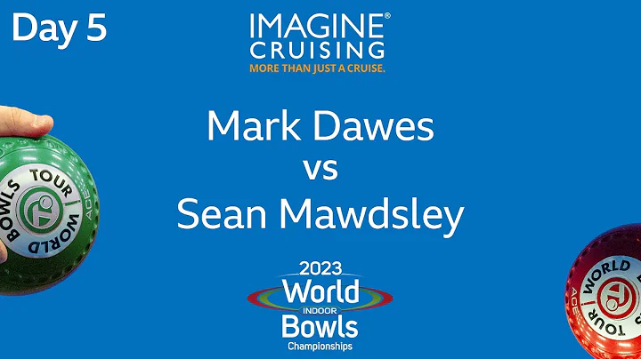World Indoor Bowls Championship 2023 - Mark Dawes vs Sean Mawdsley - Day 5 Match 1