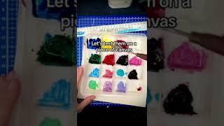 Please make it blast! It took me forever to edit the texts 😅 #shorts #colormixing #oilpaint