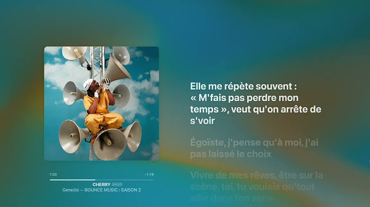 Genezio - CHERRY (Paroles)