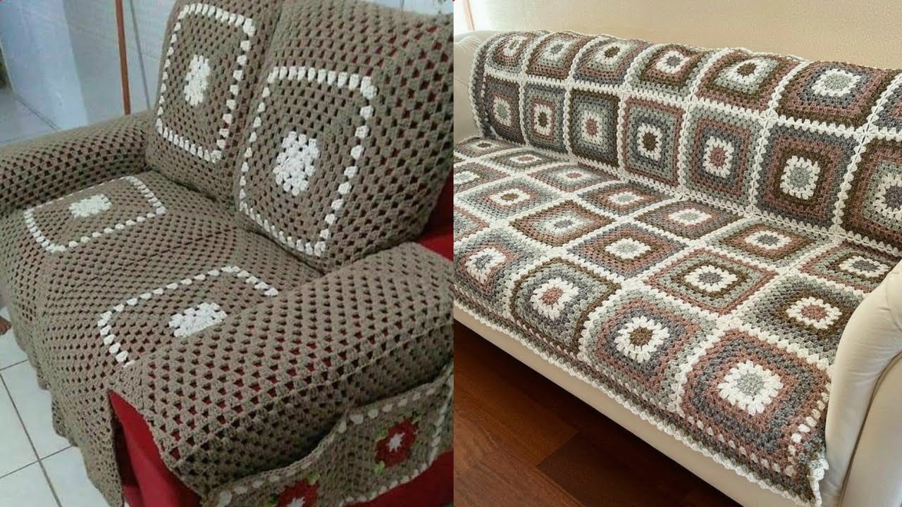How To Crochet Sofa Arm Covers For Beginners | www.resnooze.com