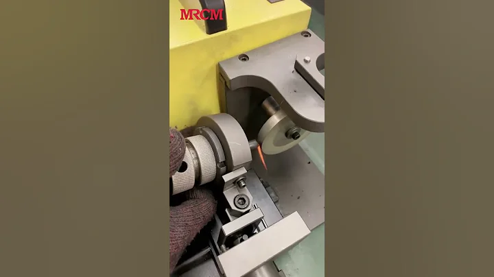 MRCM ball nose end mill sharpener, grind the round bar to  get ball end mill.#mrcm
