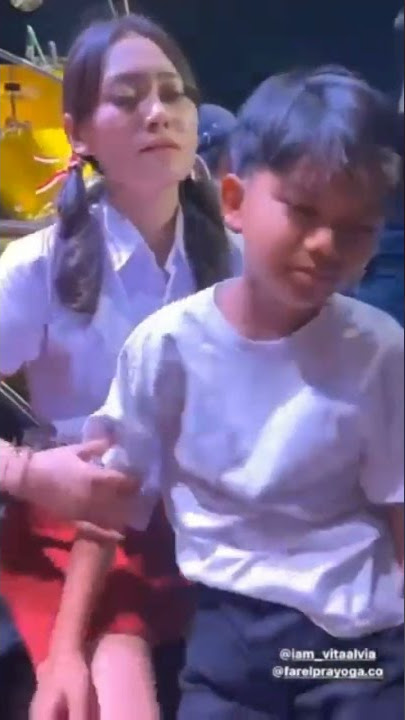 FAREL PRAYOGA SAMA VITA ALVIA #shorts #viral