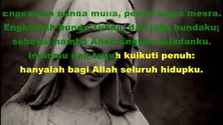 Lagu Maria, PS 632 : Dengarkanlah, Maria ( karaoke )
