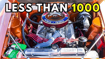 30 RAREST V8 Engines Produced in Less Than 1000 units