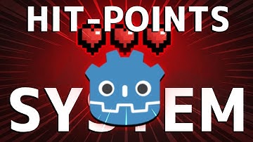 HOW to make a HEALTH SYSTEM in Godot