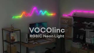 VOCOlinc RGBIC Color Flux 10ft Neon Rope Lights- NL2201 screenshot 2