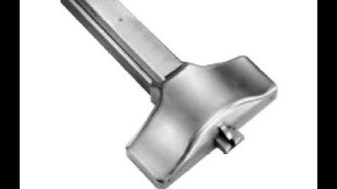 Yale 60 2000 1241 078 Wide Style Cover for Rim, CVR STL F Exit Device 689 finish