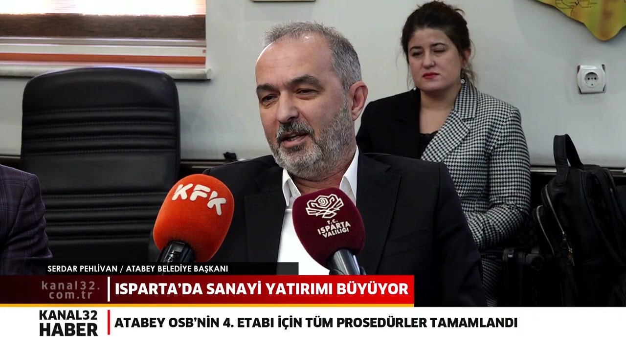 ıspartada sanayi yatırımı büyüyor