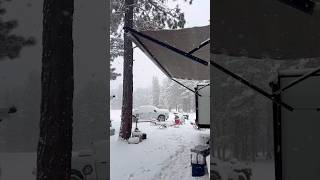 Camping in the snow #campinglife #camplife #theoutdoors