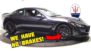 Richard's maserati mc needed some new brake pads. instead of spending
thousands dollars having a dealership perform the service, we diy
change out pad...