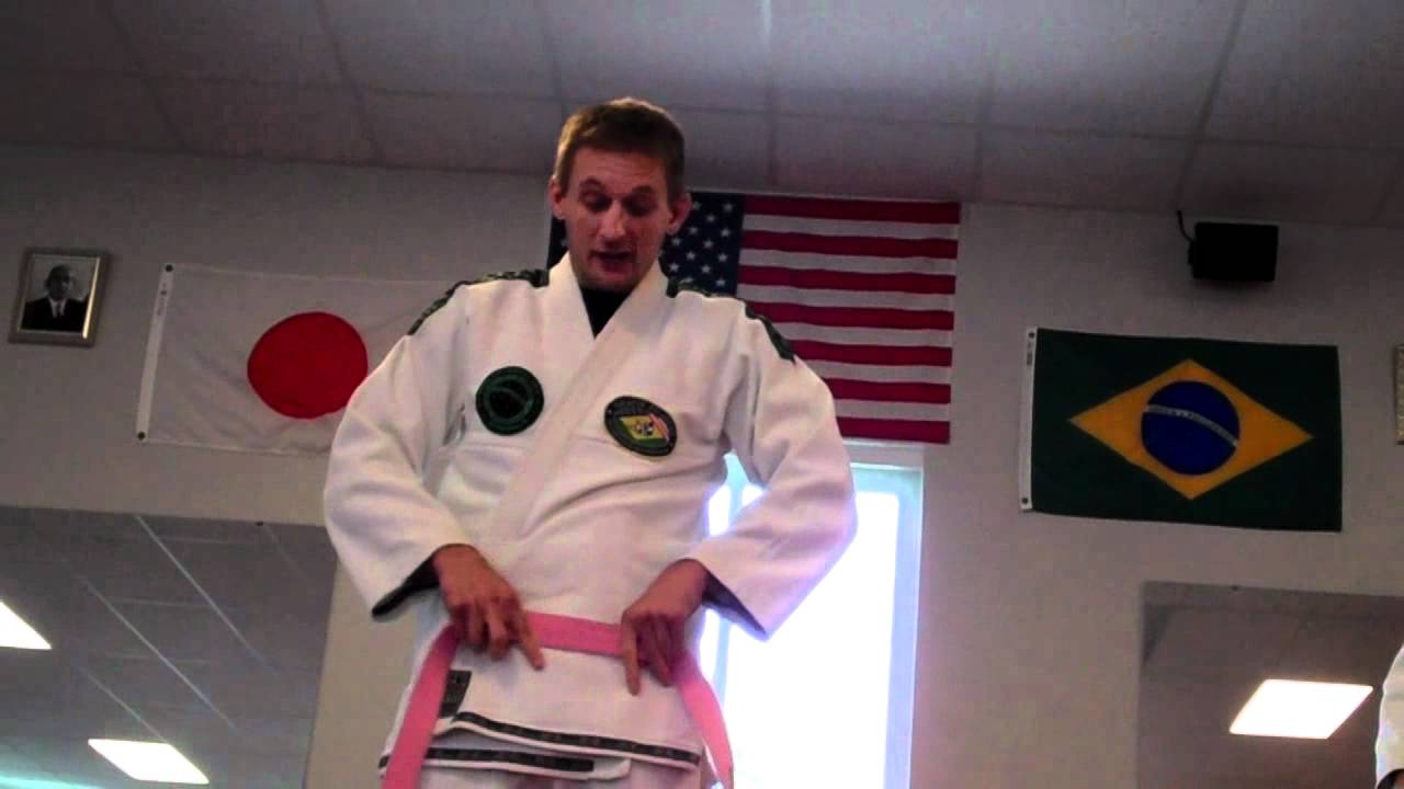 Steel City Martial Arts Presents How to Tie Your Belt for BJJ YouTube