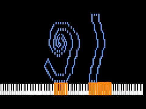 Piano Countdown 99 to 0 | But Every 9 Becomes a Spiral 🌀🎹