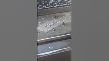 vf2 cnc milling machine working #cnc #cnco #cncmachining #cncmilling #mill #cncmachinist #cnclathe