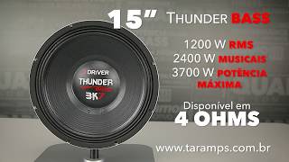 7Driver 3,700 Watts Loudspeaker | 15-inch Thunder Bass 3K7
