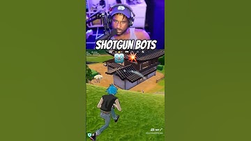 Shotgun Bots 🤖💥 #fortnite #bots #fyp #gaming #clip