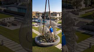 Peacock Topiary Garden Art #ai #construction #shortsfeed #shorts