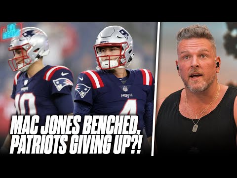 Mac Jones Benched Week 13 vs Chargers, Team Seems Like They Have Given Up?! | Pat McAfee Reacts