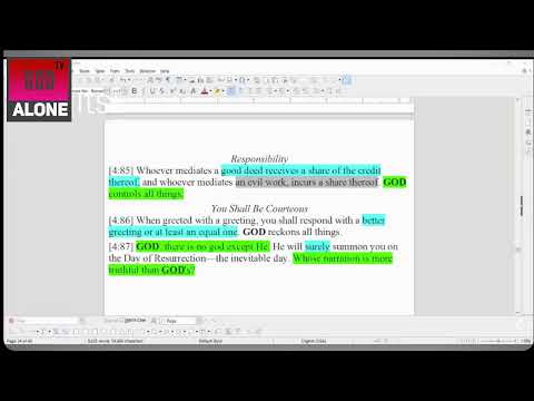 Submitters Quran Study - May 15, 2021 - [4:79] - [4:..]