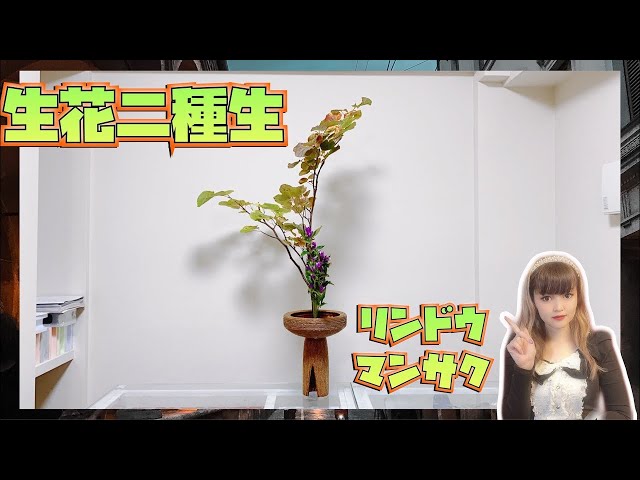 池坊【いけばな Ikebana】人生が楽しくなるいけばな 生花二種生 2020