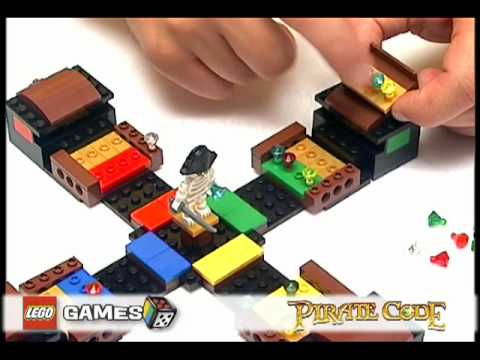 Lego Pirate Code Buildable Board Game 3840 Complete Instructions