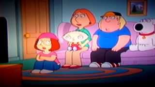 Family Guy Clips- Peter Lieing and Stabbed In the Butt.
