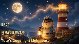 Moonlight Town EP04 | Toto's Goodnight Lighthouse 🌙 Cozy Sleep Music & Bedtime Ambience
