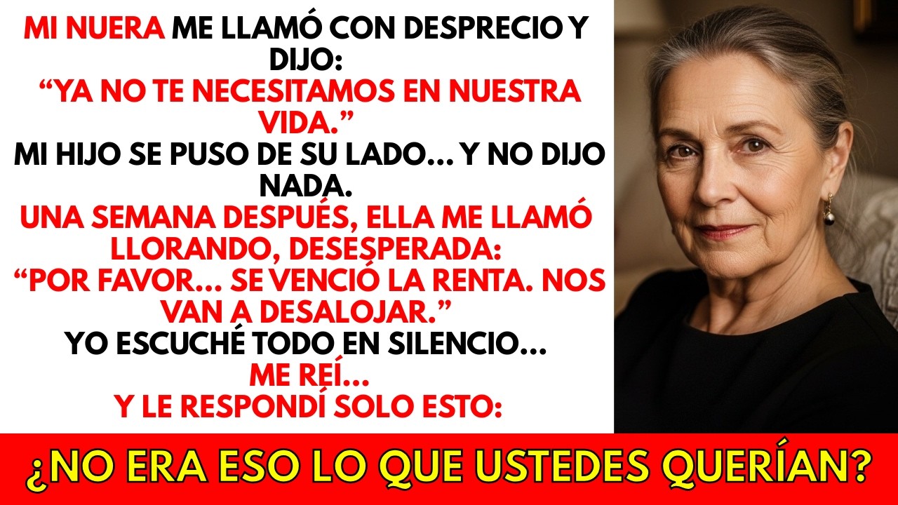Ella se jactó: “Vivimos mejor sin ti.” Siete días después, estaba desesperada...