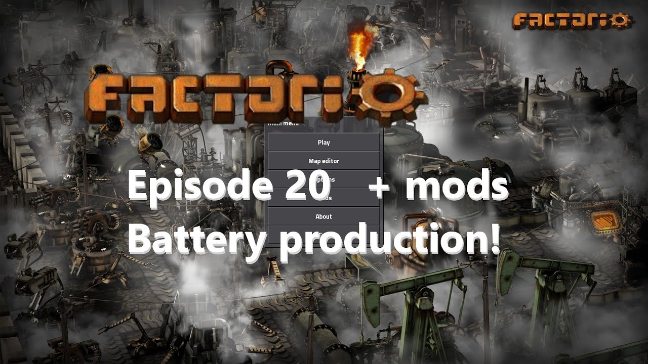 Factorio e20 Battery production!