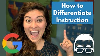 How to Differentiate Instruction Online with Google Classroom and Albert.io